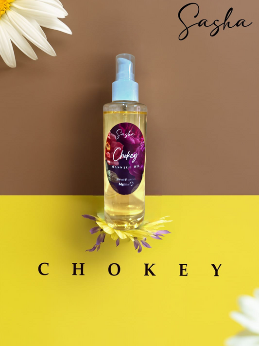 Massage oil chokey